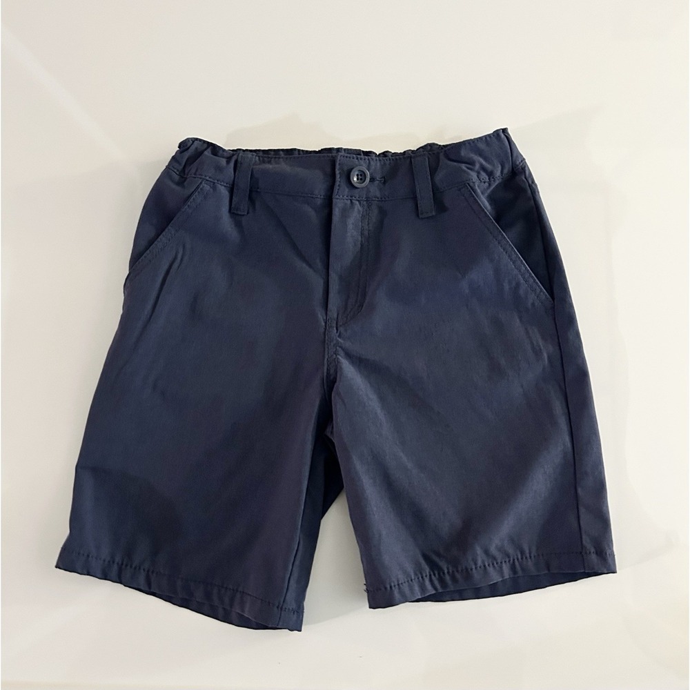 Cat & Jack Toddler Boys Uniform Quick‑Dry Shorts Size 10 Navy- Adjustable‎ Waist